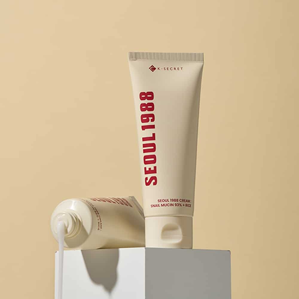 K-Secret Seoul 1988 Cream Snail Mucin 93% + Rice 100ml