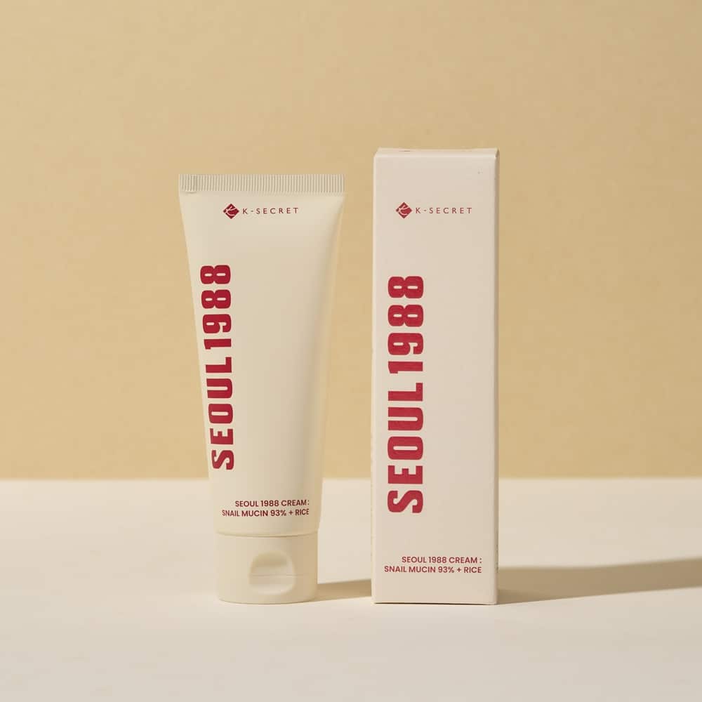 K-Secret Seoul 1988 Cream Snail Mucin 93% + Rice 100ml