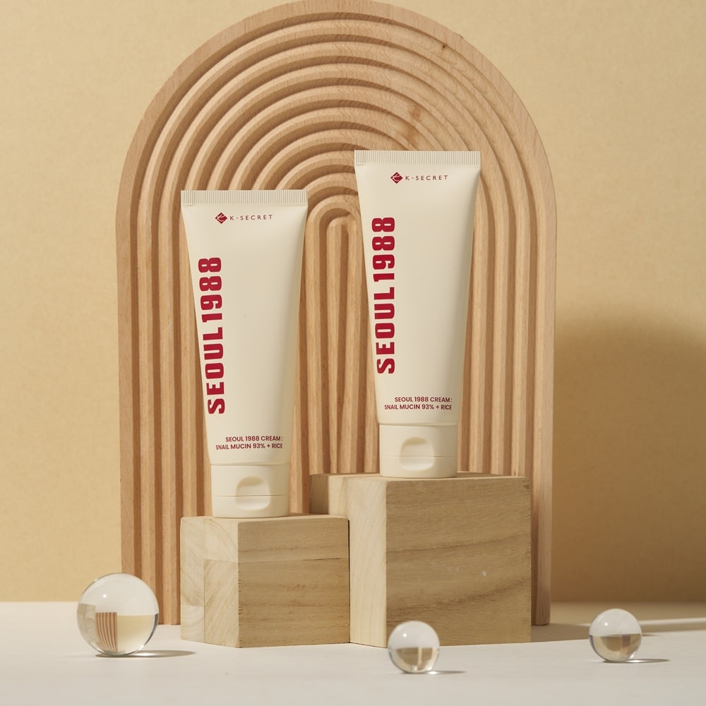 K-Secret Seoul 1988 Cream Snail Mucin 93% + Rice 100ml