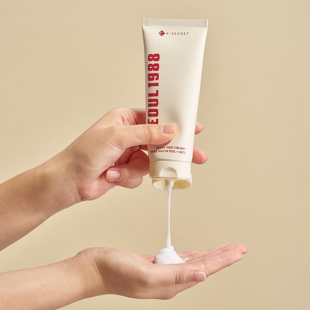 K-Secret Seoul 1988 Cream Snail Mucin 93% + Rice 100ml