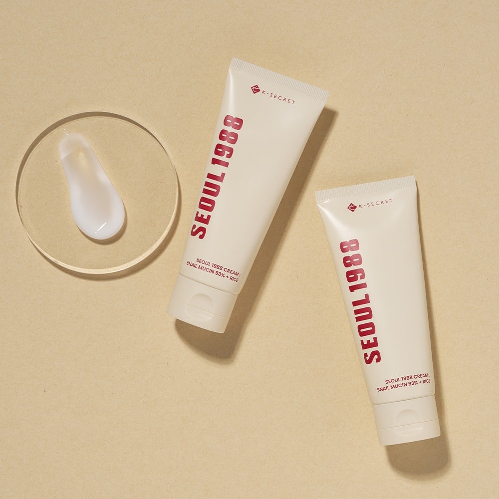 K-Secret Seoul 1988 Cream Snail Mucin 93% + Rice 100ml