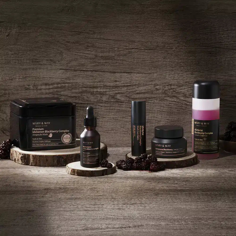 Mary&May Premium Idebenone Blackberry Complex Essence Mask 20ΤΕΜ