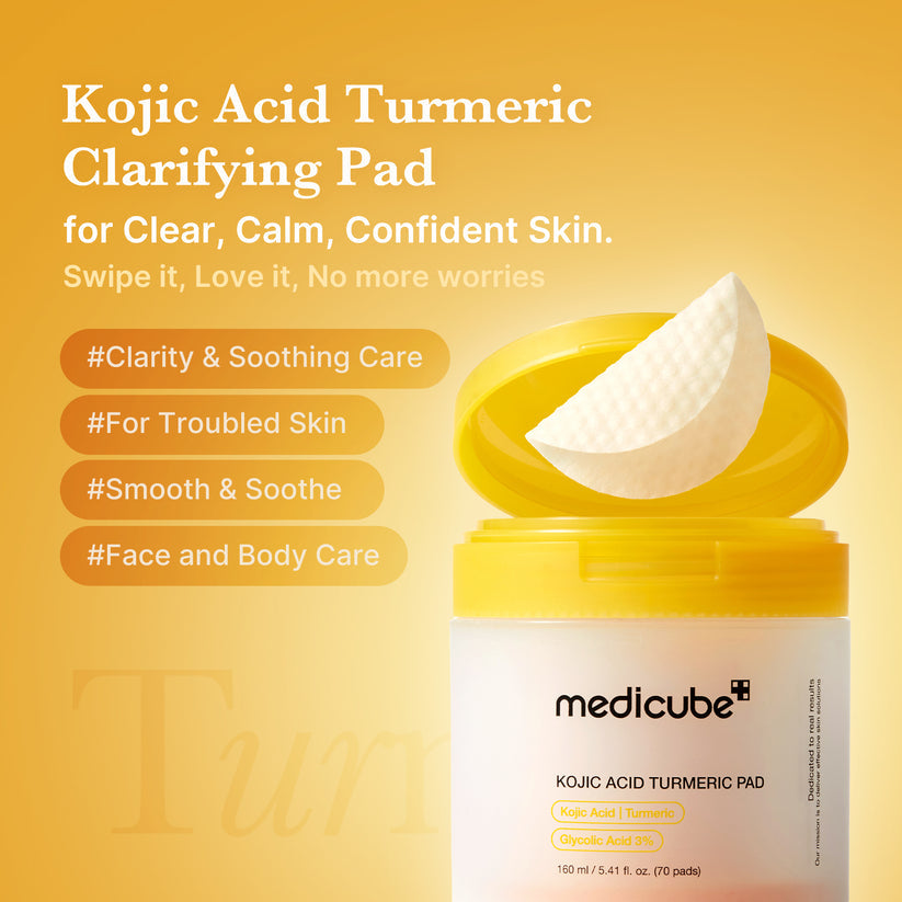 Medicube Kojic Acid Turmeric Pad 70pcs