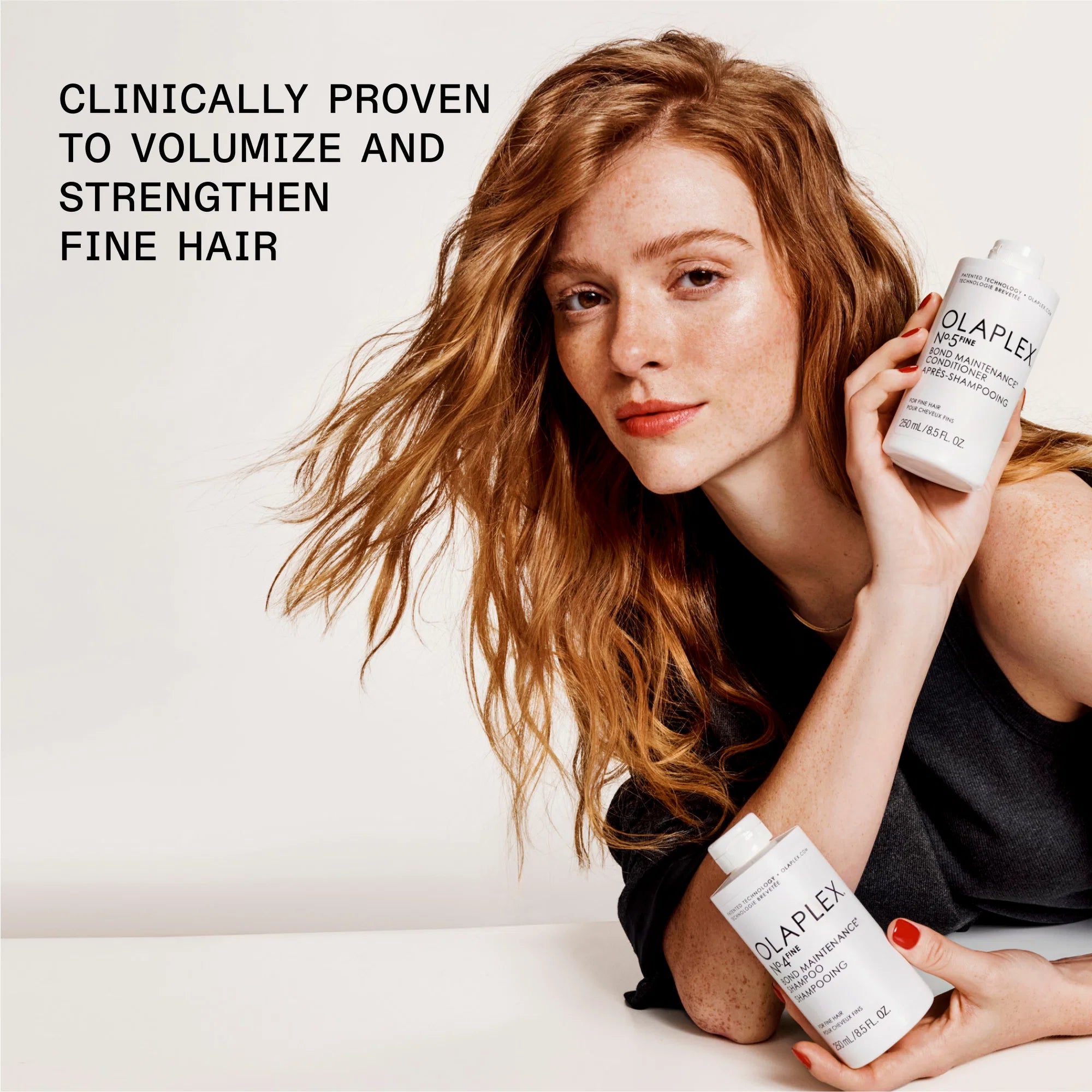 OLAPLEX No.4FINE and No.5FINE Bond Maintenance Volume and Strength Duo