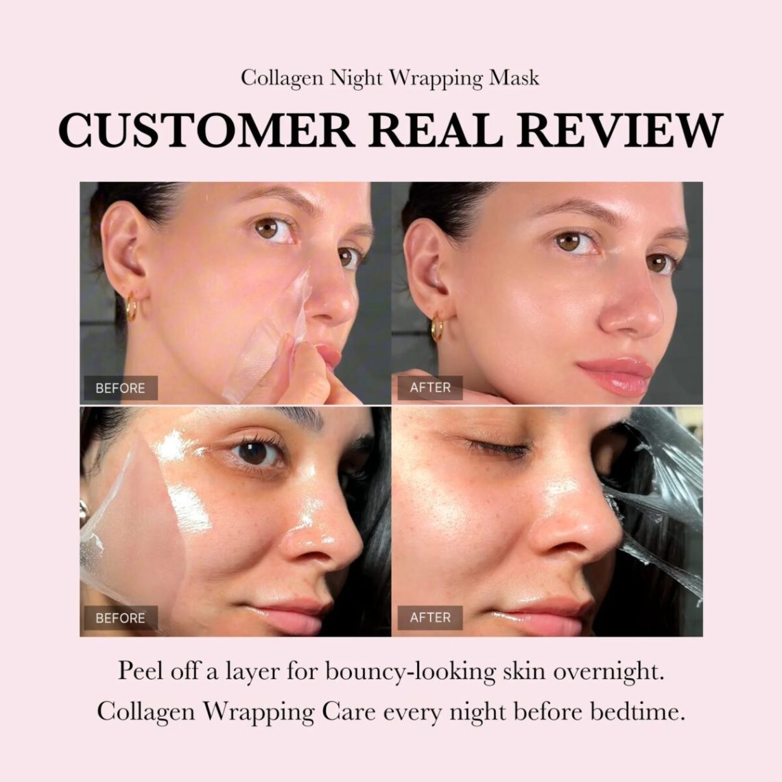 Μάσκα νύχτας Medicube Collagen Night Wrapping Mask 75ml