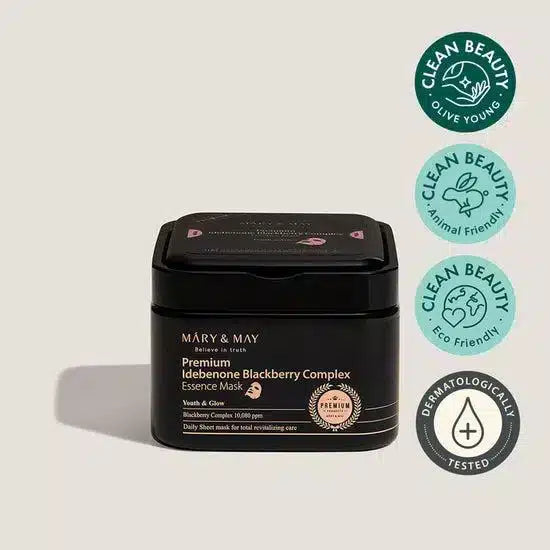Mary&May Premium Idebenone Blackberry Complex Essence Mask 20ΤΕΜ