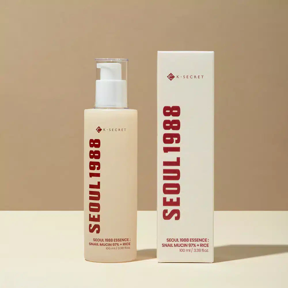K-Secret Seoul 1988 Essence Snail Mucin 97% + Rice 100ml