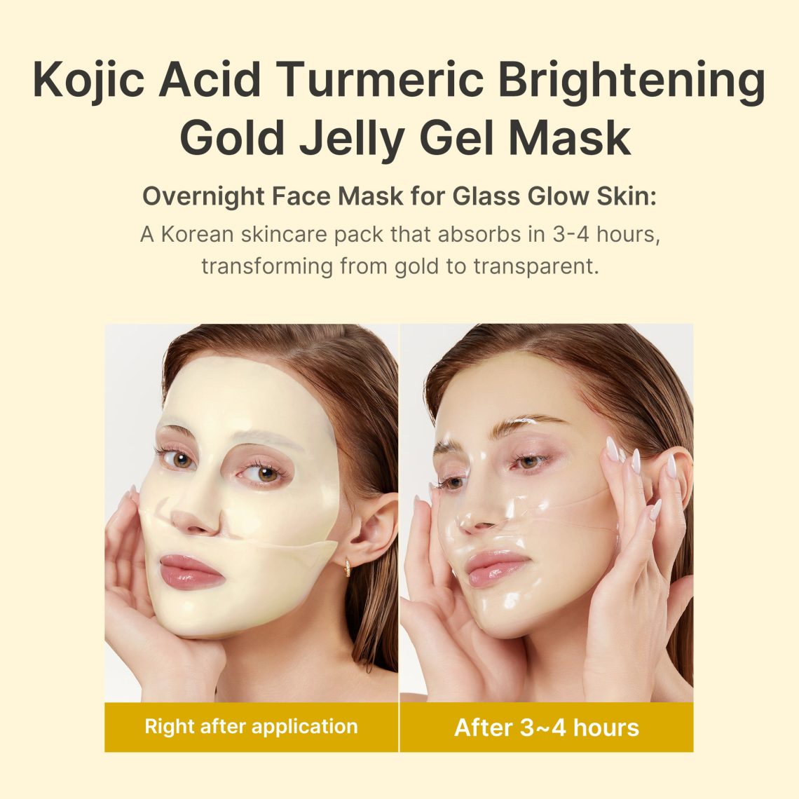 Medicube Kojic Acid Turmeric Brightening Gel Mask 28g