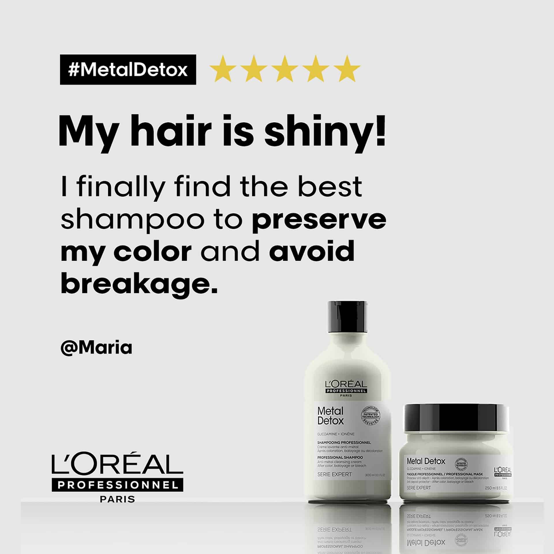 LOréal Professionnel Metal Detox Προστατευτική Μάσκα 250ml