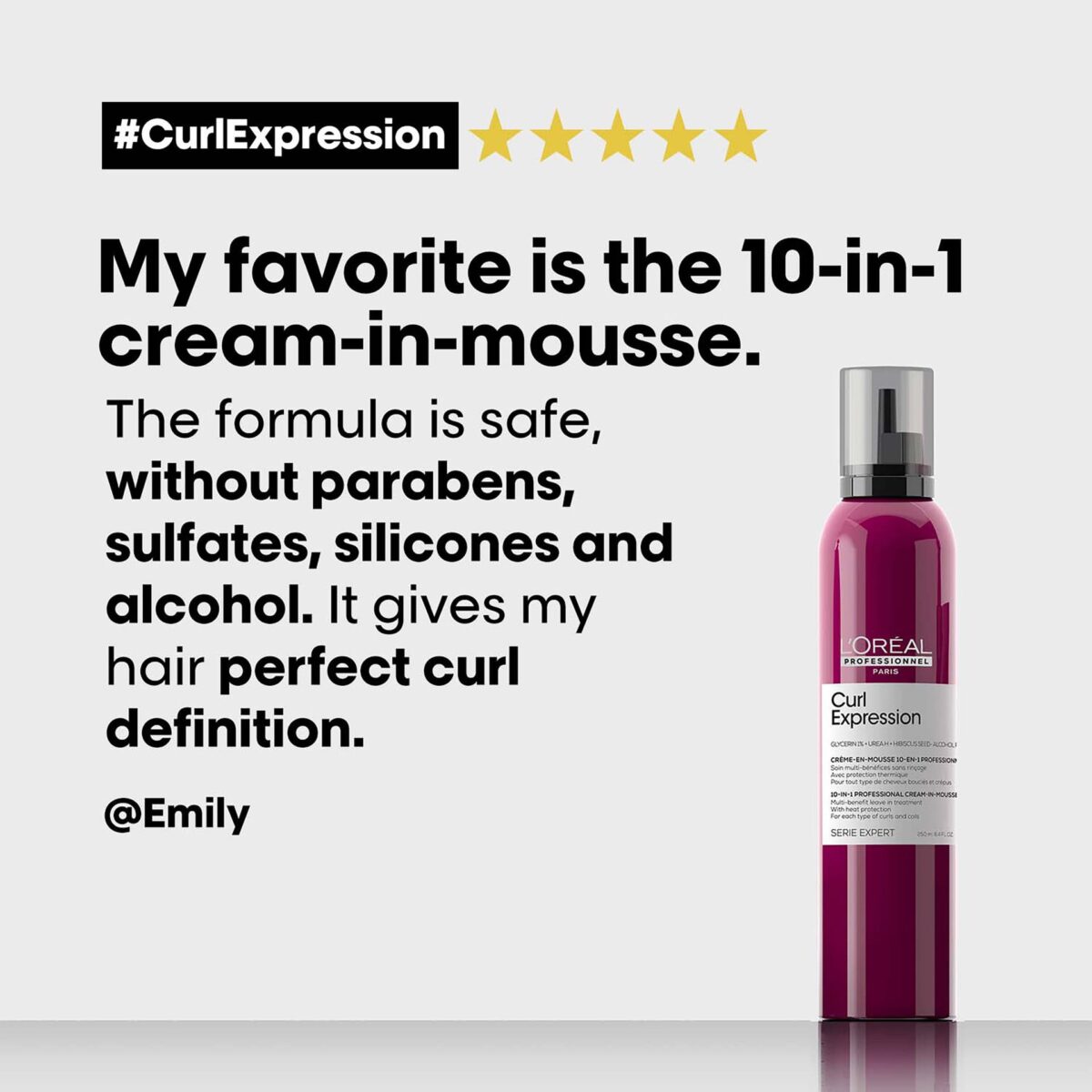 L'Oréal Curl Expression 10-σε-1 Κρέμα-Αφρός 250ml