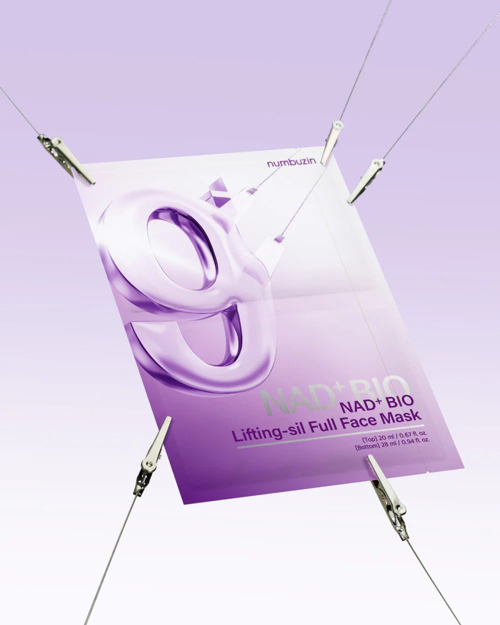 Numbuzin No.9 NAD+ BIO Lifting-sil Full Face Mask