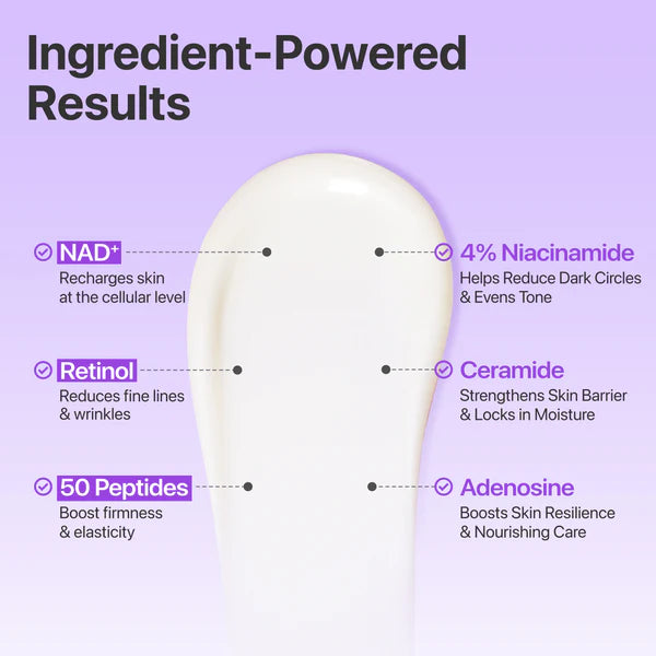 Numbuzin No.9 NAD+ Retinol Volumetox Κρέμα Ματιών 10ml