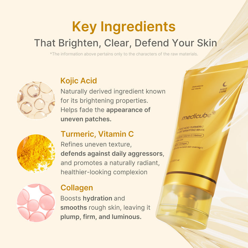 Medicube Kojic Acid Turmeric Night Wrapping Mask 75ml