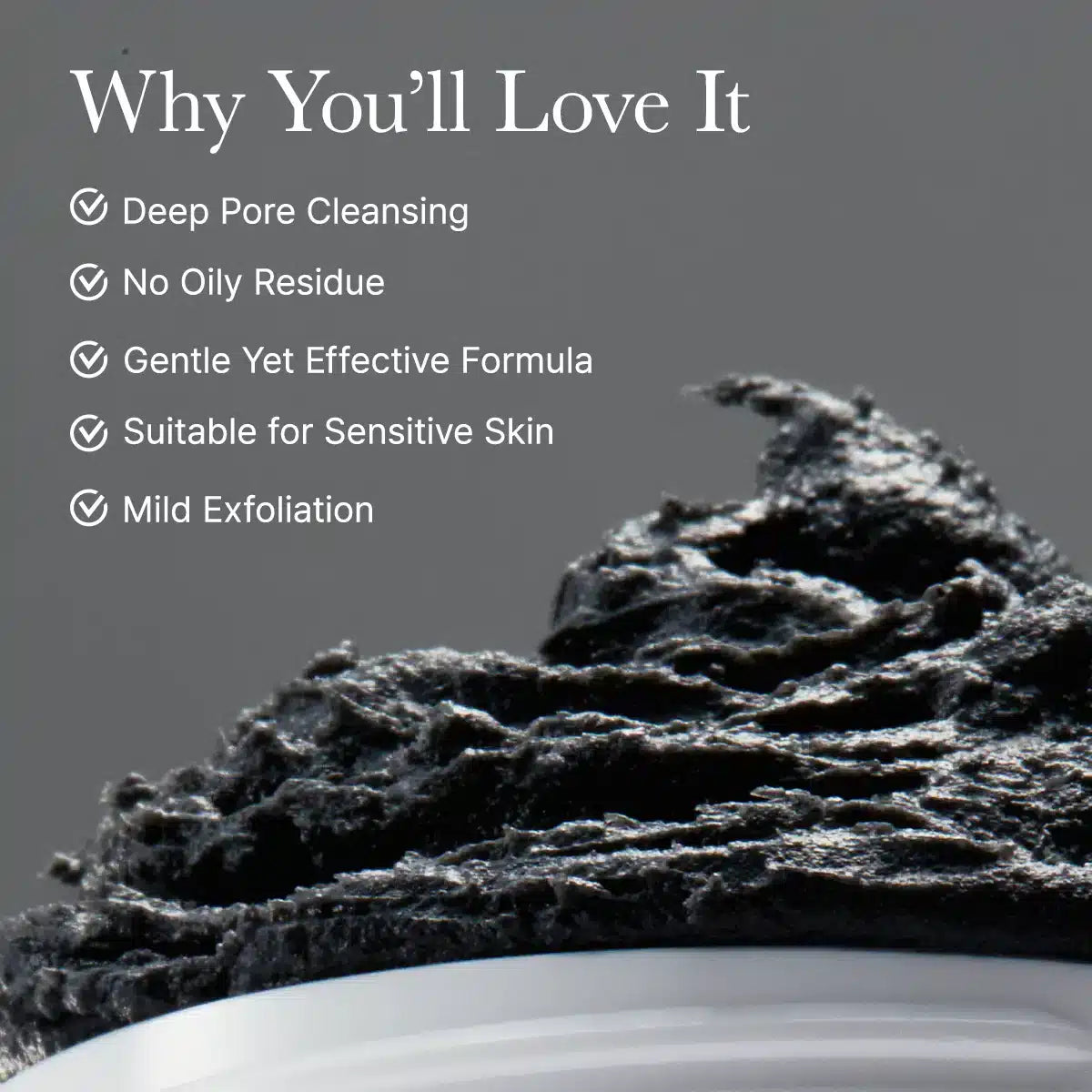 Arencia Black Tea Rice Mochi Cleanser 120g