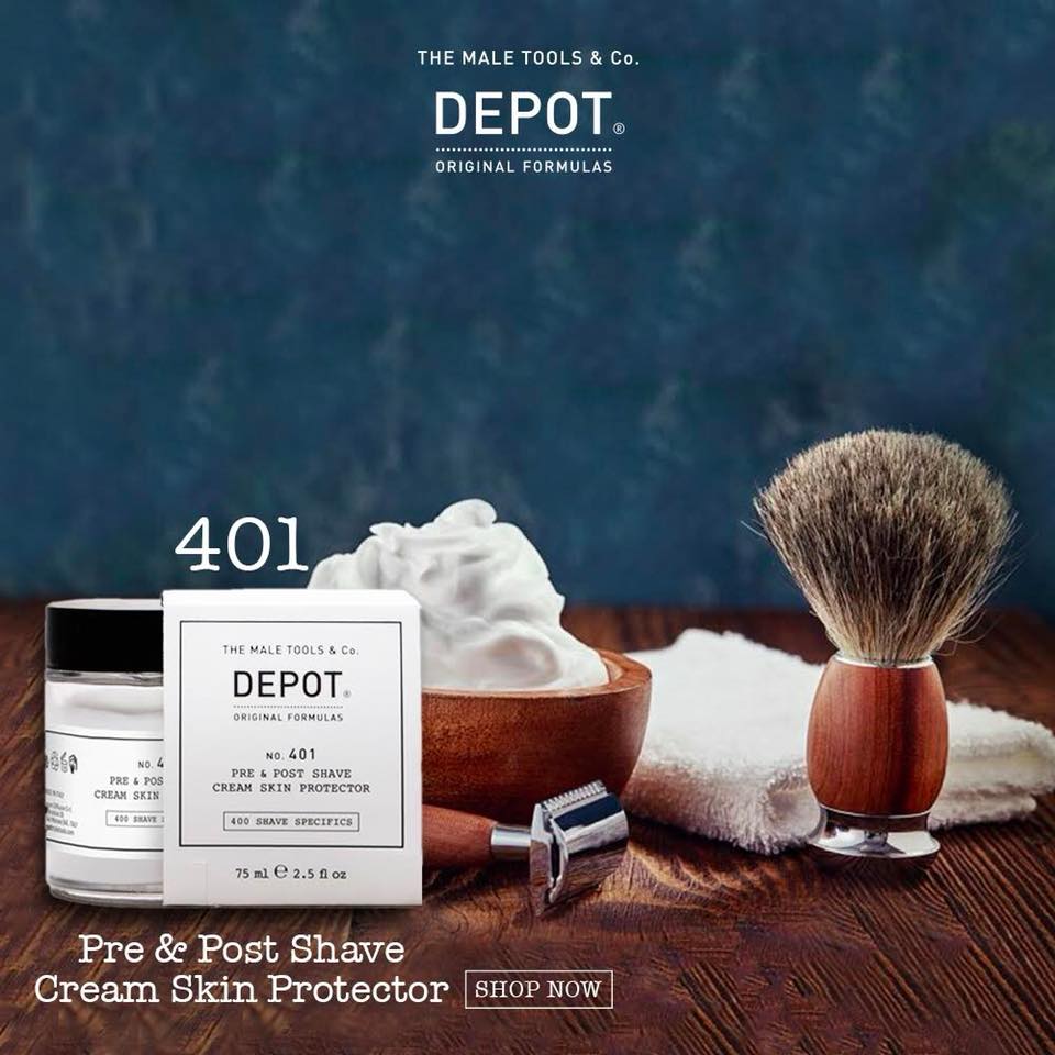 Depot No. 401 Pre&Post Shave Cream Skin Protector 75ml