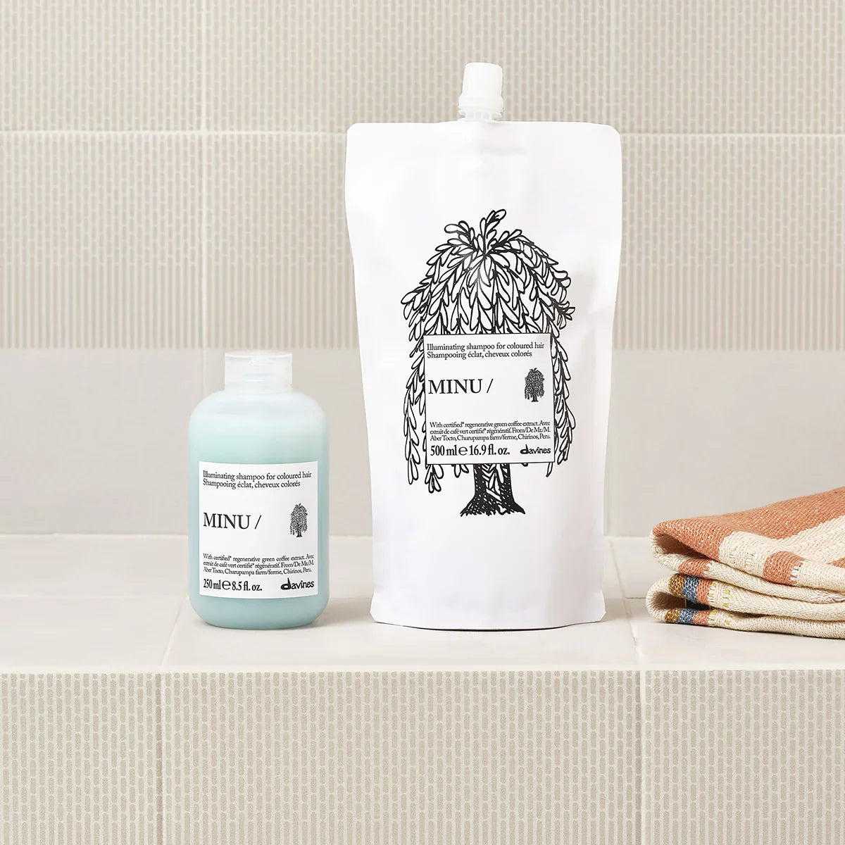 DAVINES Minu Shampoo Refill Pouch 500ml