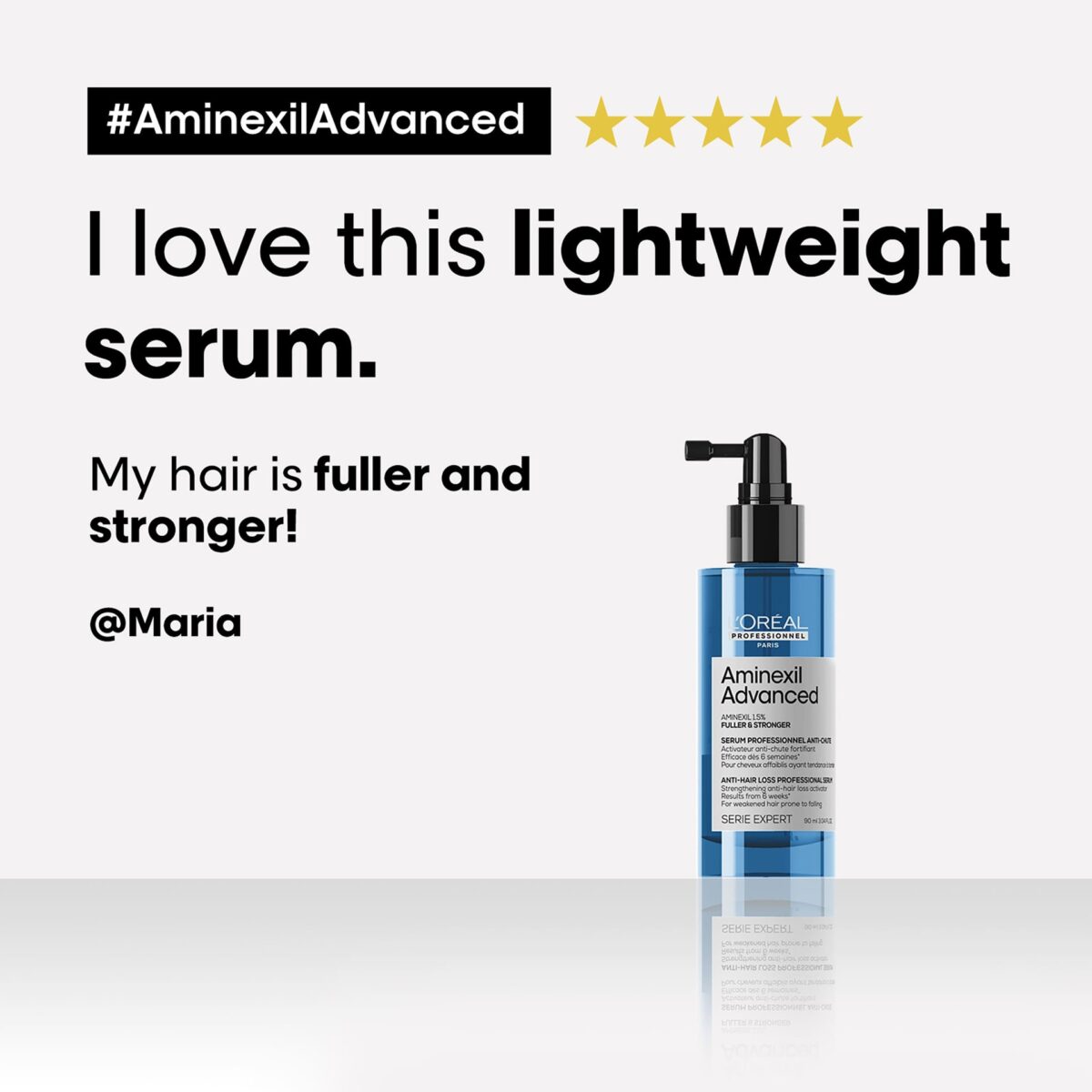 LOréal Professionnel Aminexil Advanced Ενεργοποιημένος Ορός Κατά της Τριχόπτωσης 90ml