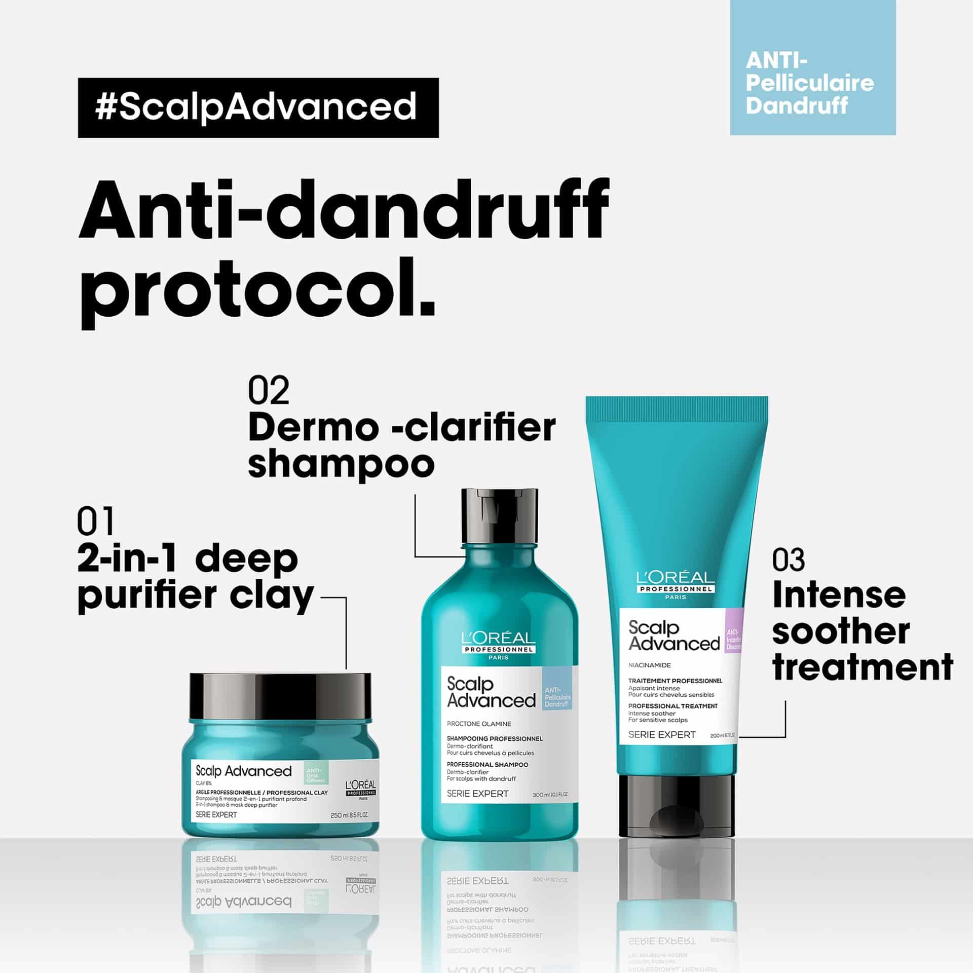 LOréal Scalp Advanced Shampoo for Anti-Discomfort 300ml