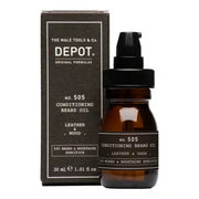 Depot No. 505 Conditioning Beard Oil 30ml - LEATHER &amp; WOOD