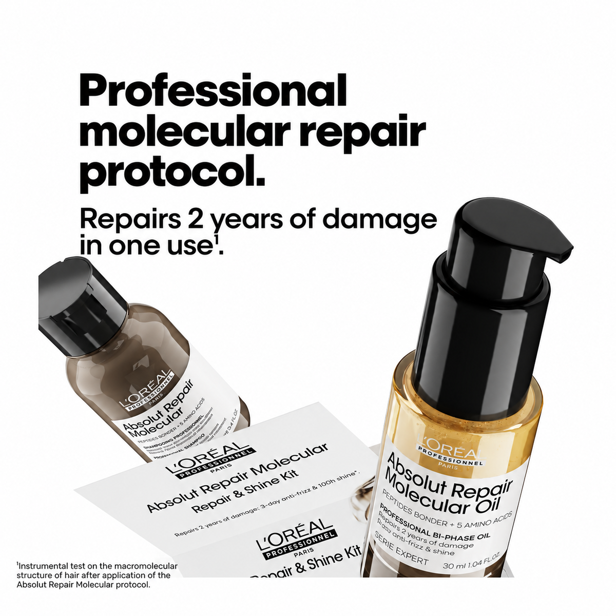 L'Oréal Professionnel Absolut Repair Molecular Repair & Shine Kit