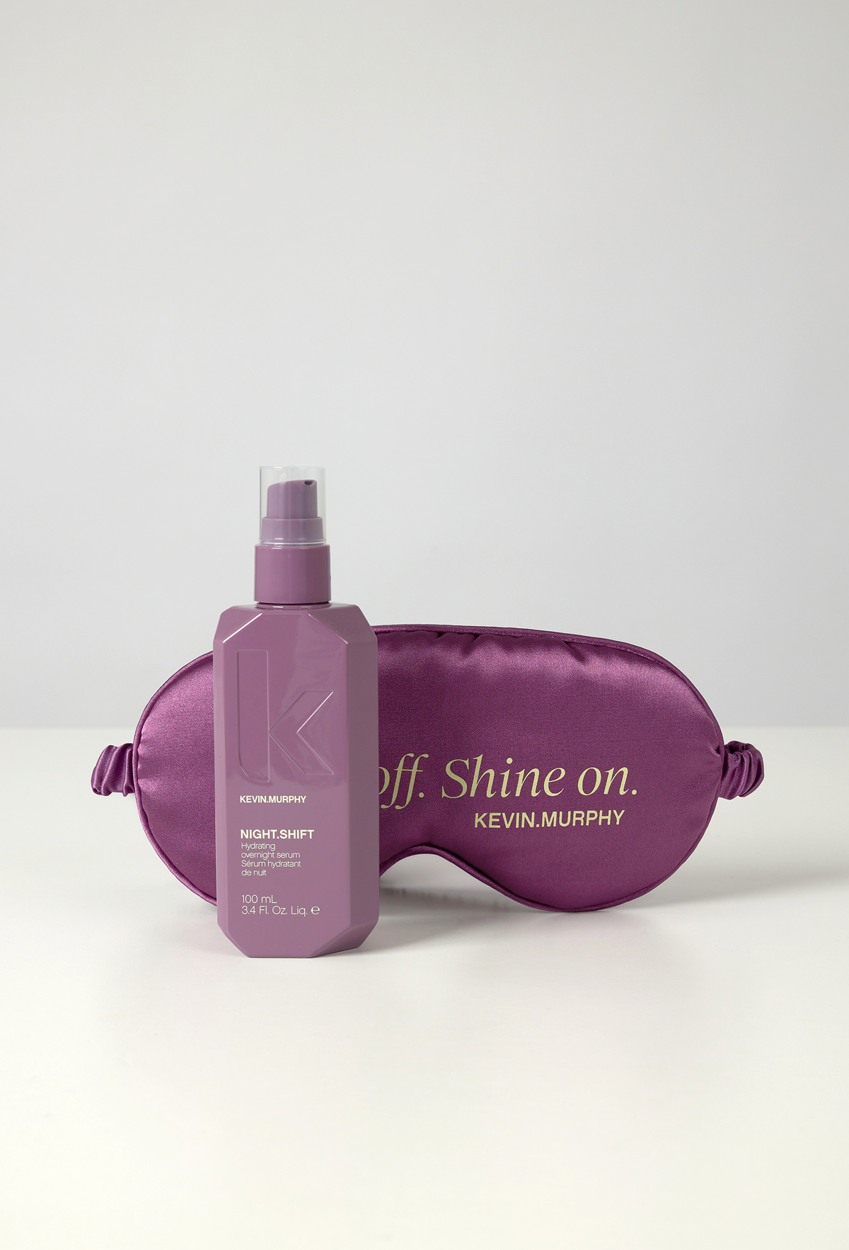 Kevin Murphy NIGHT.SHIFT 100ml bottle with purple satin sleep mask