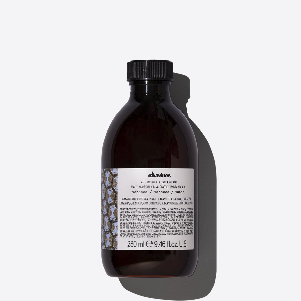 DAVINES Alchemic Shampoo Tobacco 280ml