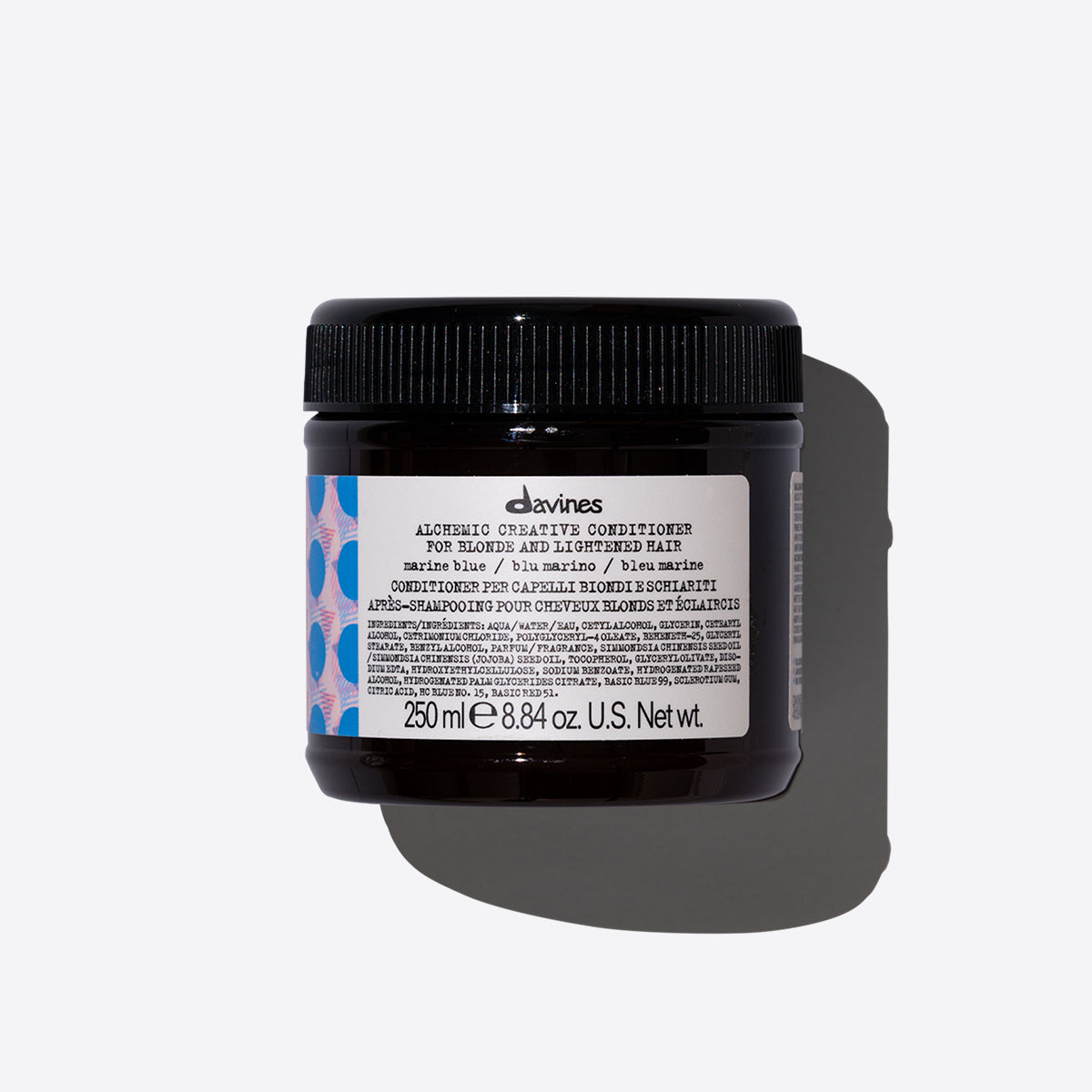 DAVINES Alchemic Creative Conditioner Marine Blue 250ml