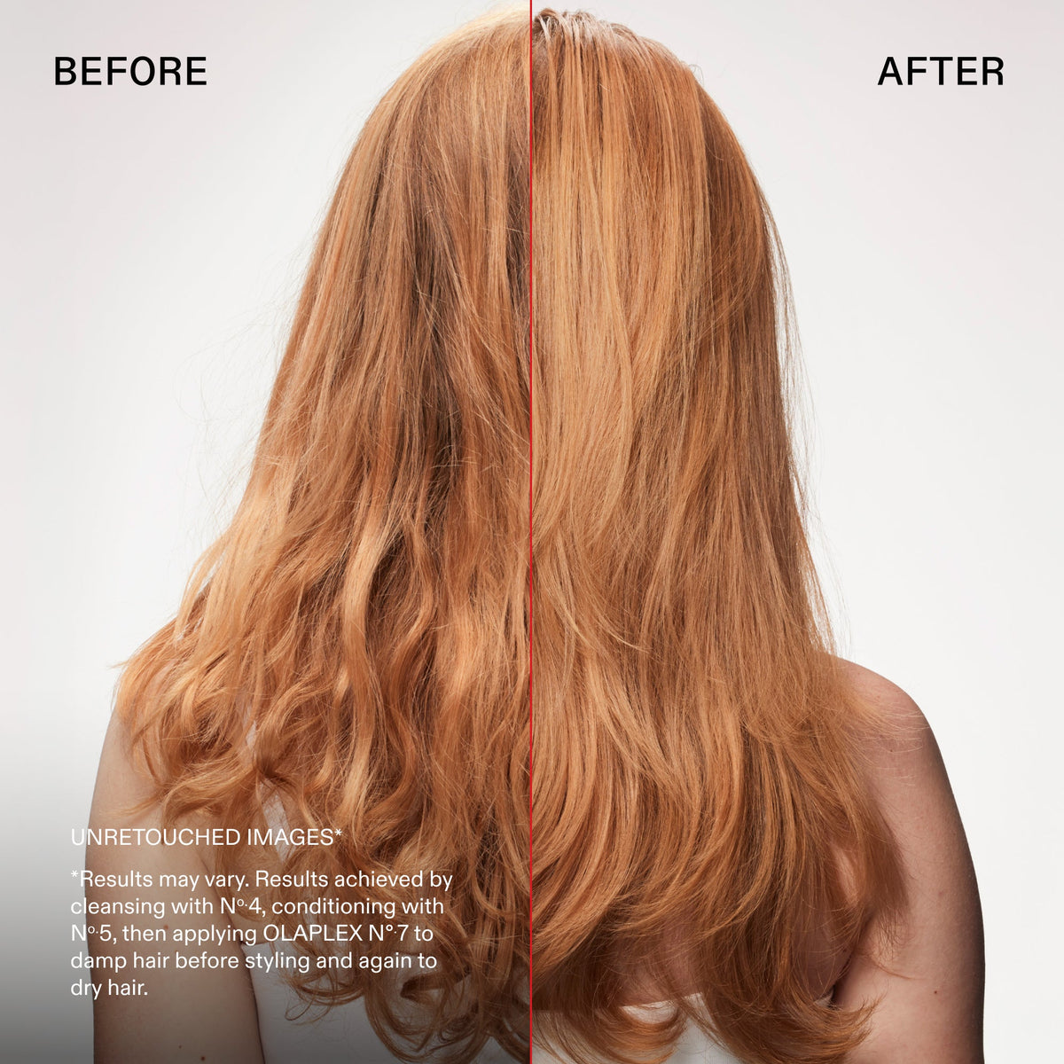 OLAPLEX Iconic Stylers Set before and after results