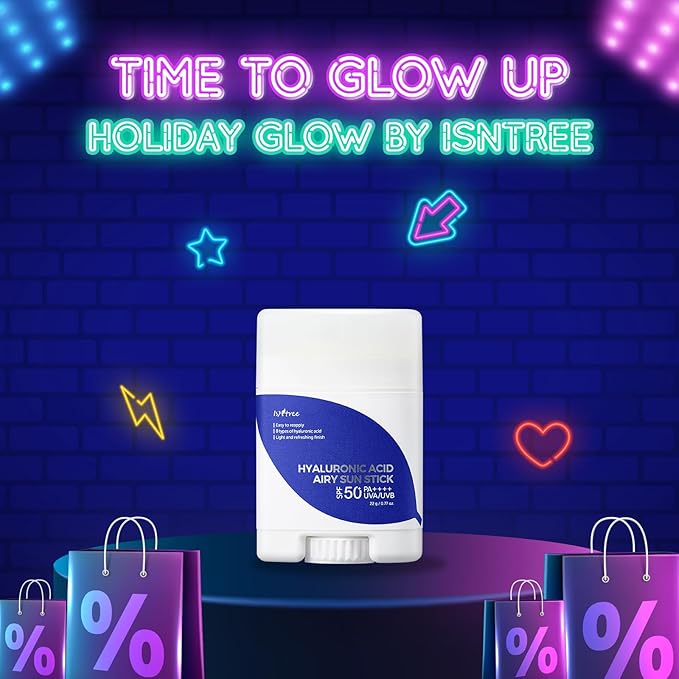 Isntree Αντηλιακό Στικ με Υαλουρονικό Οξύ Airy Sun Stick SPF 50+ PA++++ 22γρ