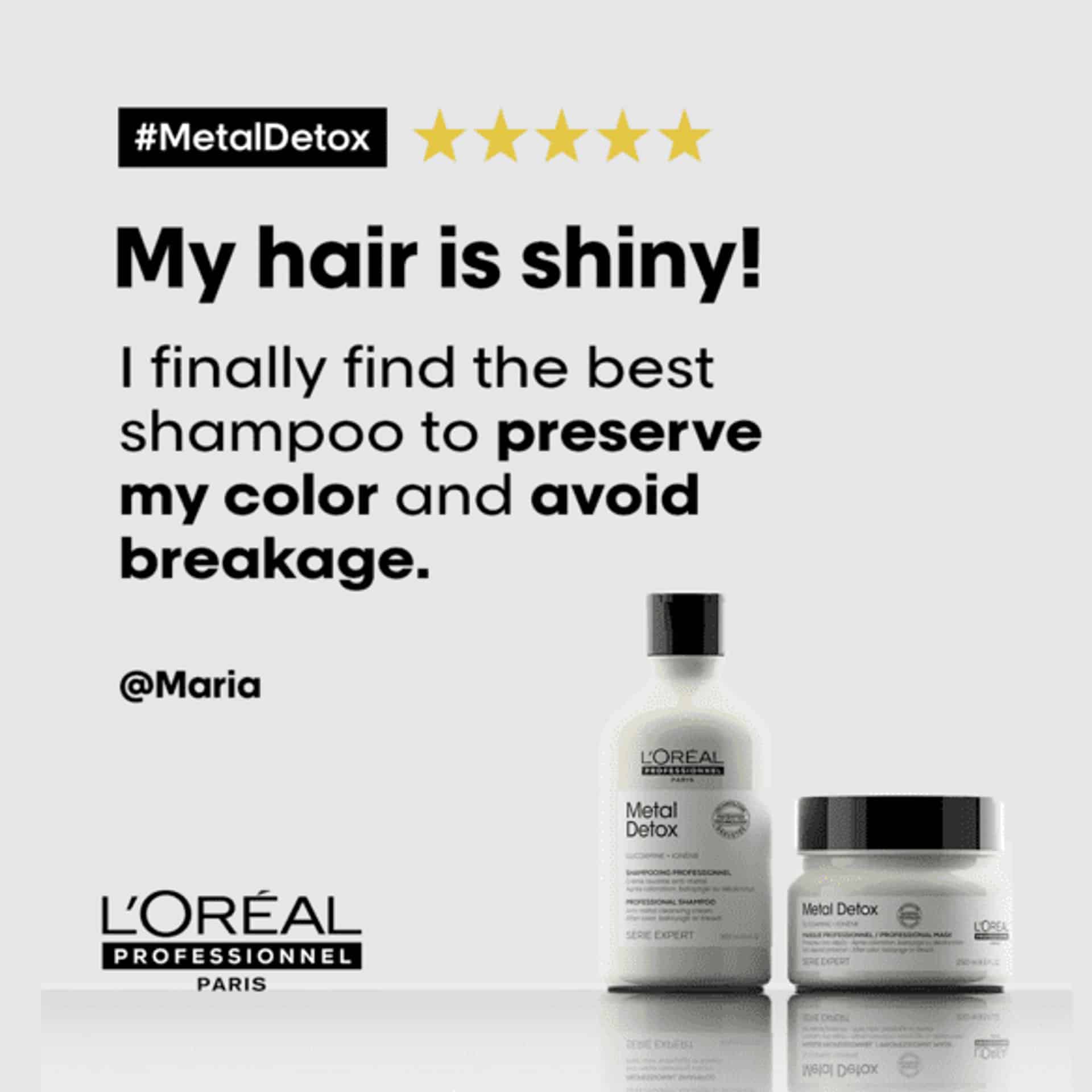 LOréal Professionnel Metal Detox Προστατευτική Μάσκα 250ml