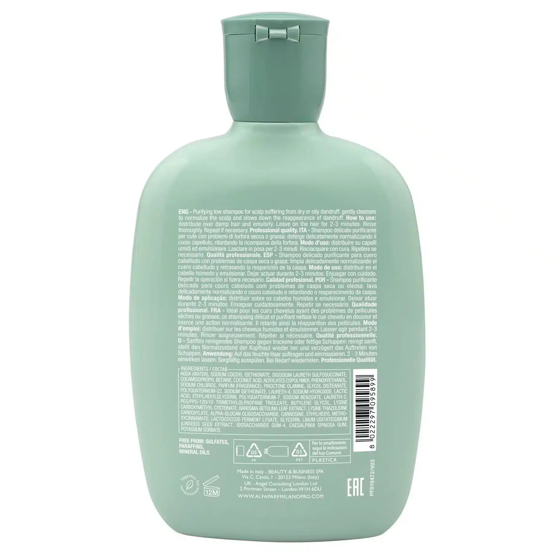 Alfaparf Semi Di Lino Scalp Rebalance Shampoo 250ml