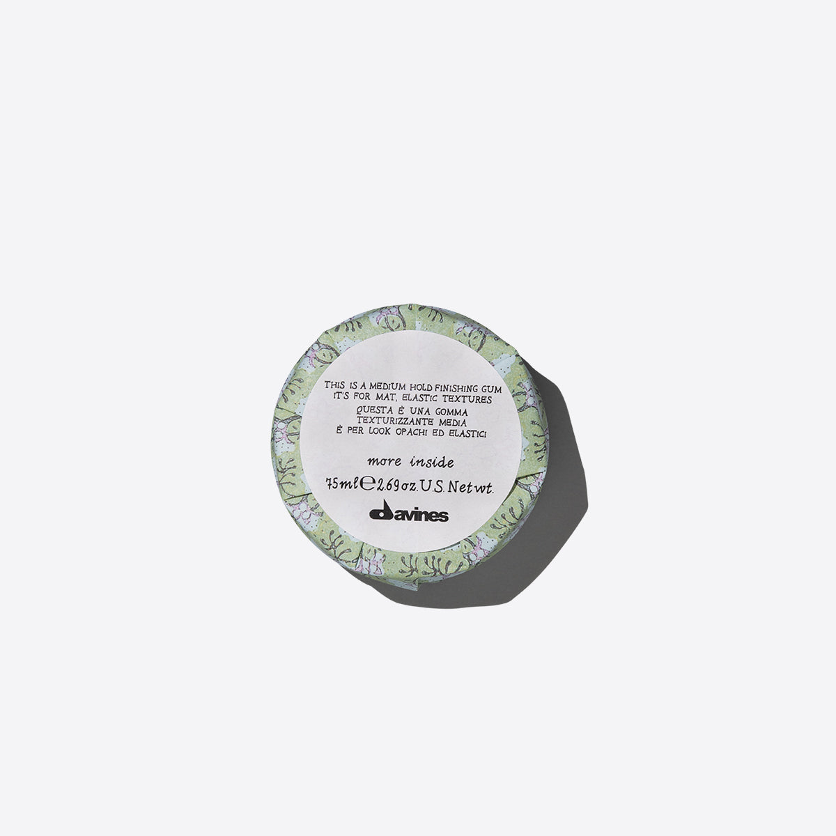 DAVINES More Inside Medium Hold Finishing Gum 75ml