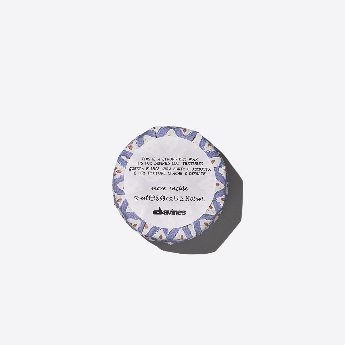 DAVINES More Inside Strong Dry Wax 75ml
