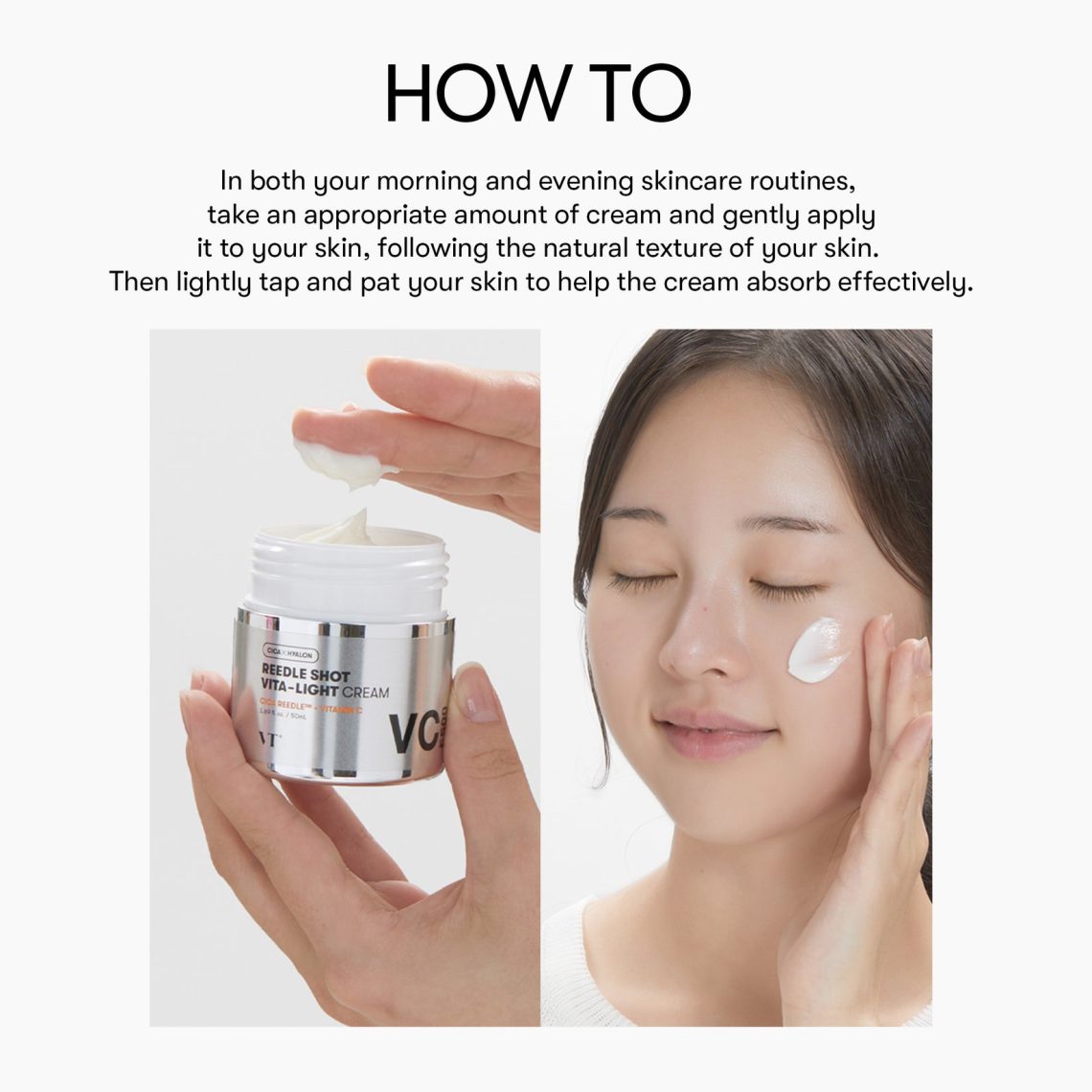 VT Cosmetics Reedle Shot Vita-Light Κρέμα 50ml