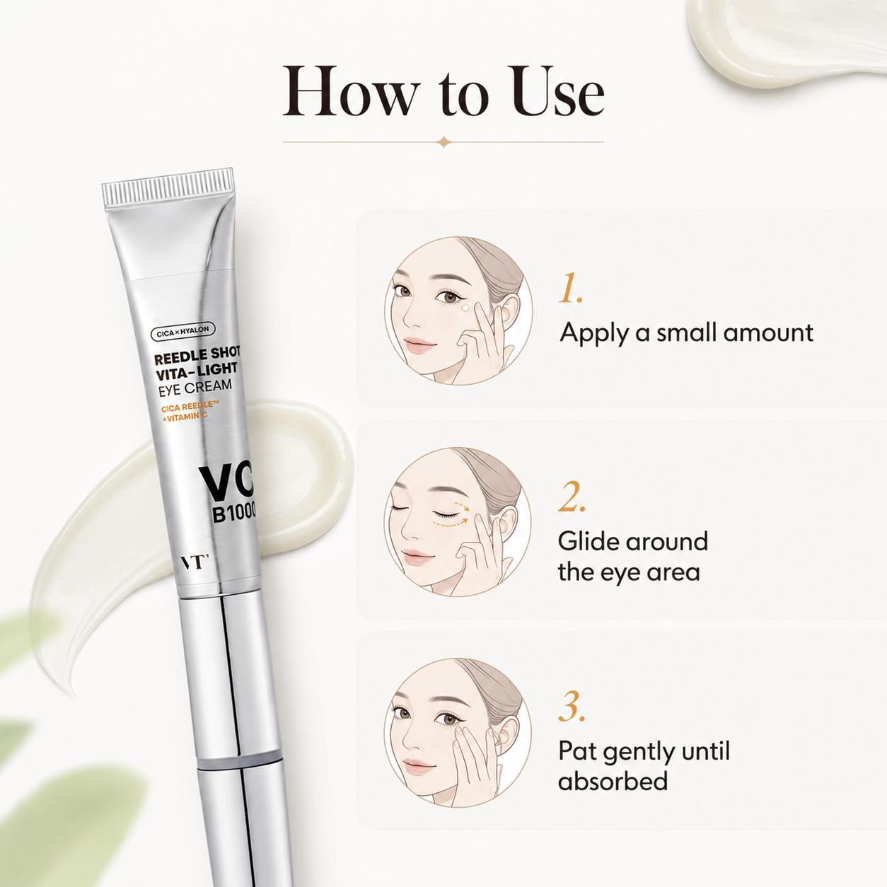 VT Cosmetics Reedle Shot Vita Light Eyecream 15ml