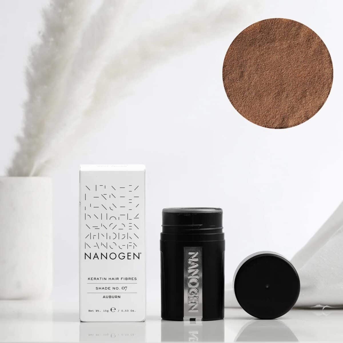 NANOGEN KERATIN HAIR FIBRES 15GR - 07 Auburn