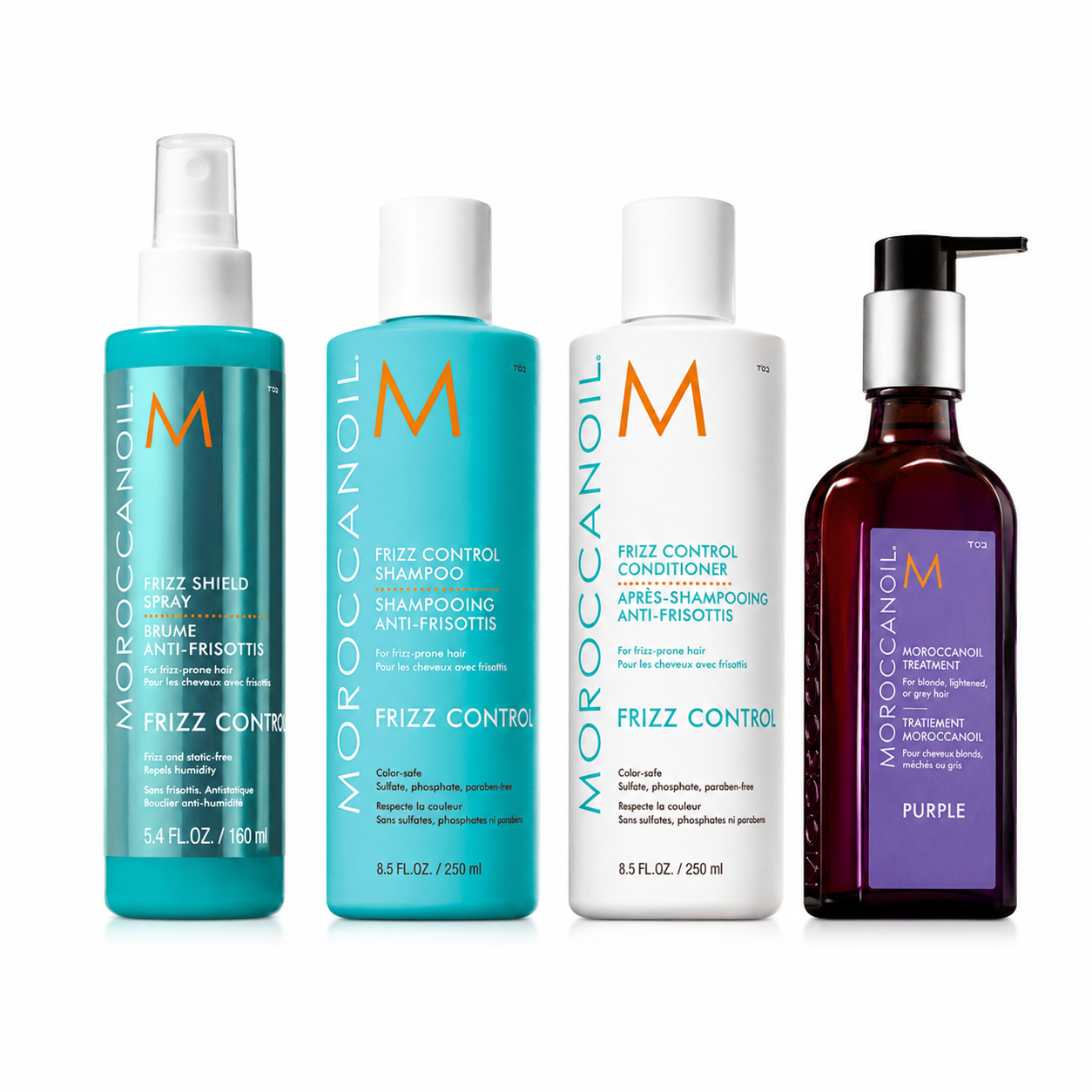 Σετ περιποίησης Moroccanoil Purple Tone και Frizz Control