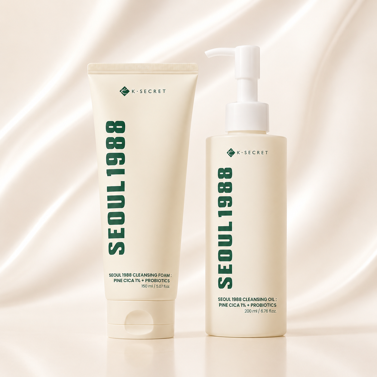K SECRET SEOUL 1988 Pine Cica Double Cleansing Ritual
