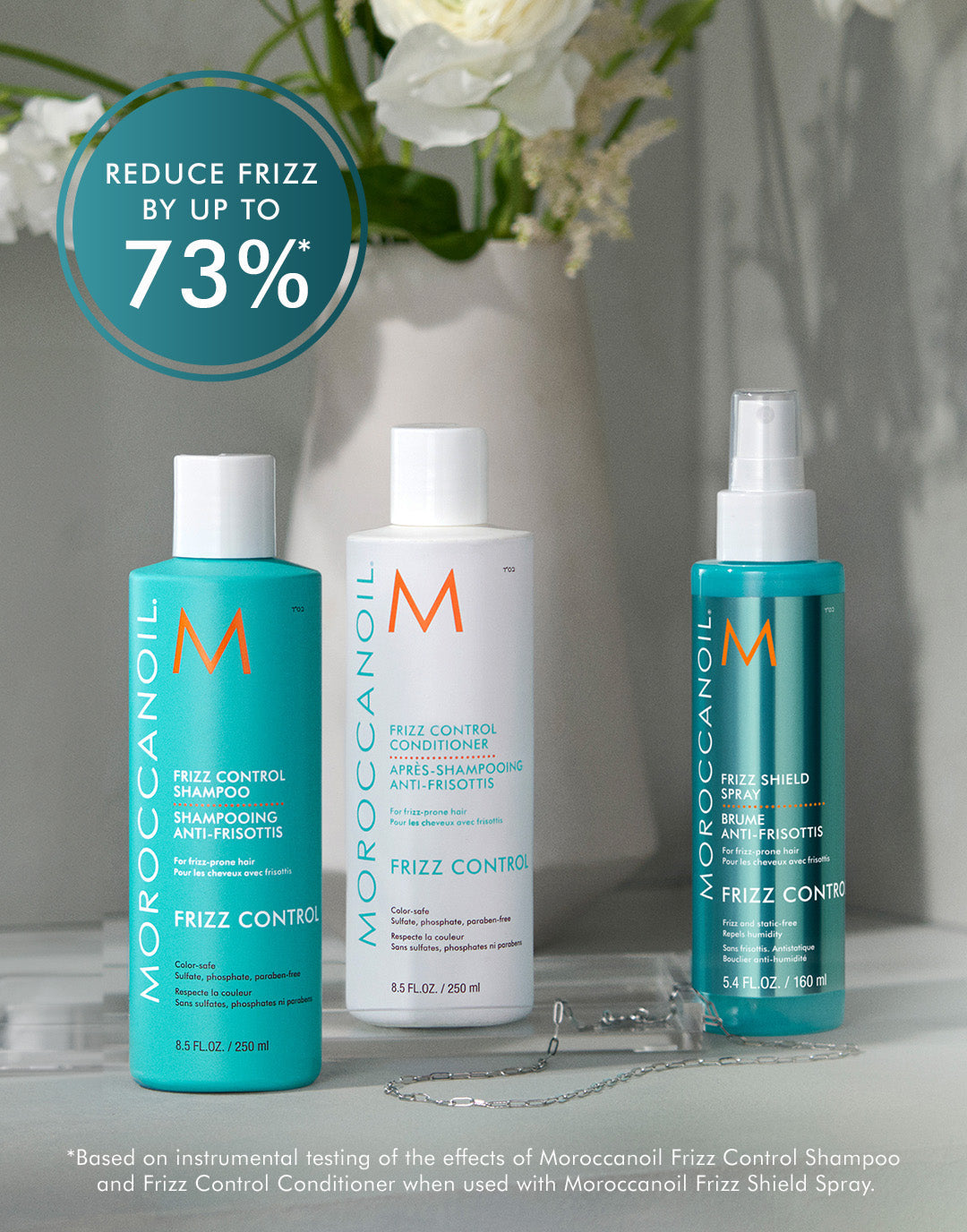 Σετ περιποίησης Moroccanoil Purple Tone και Frizz Control