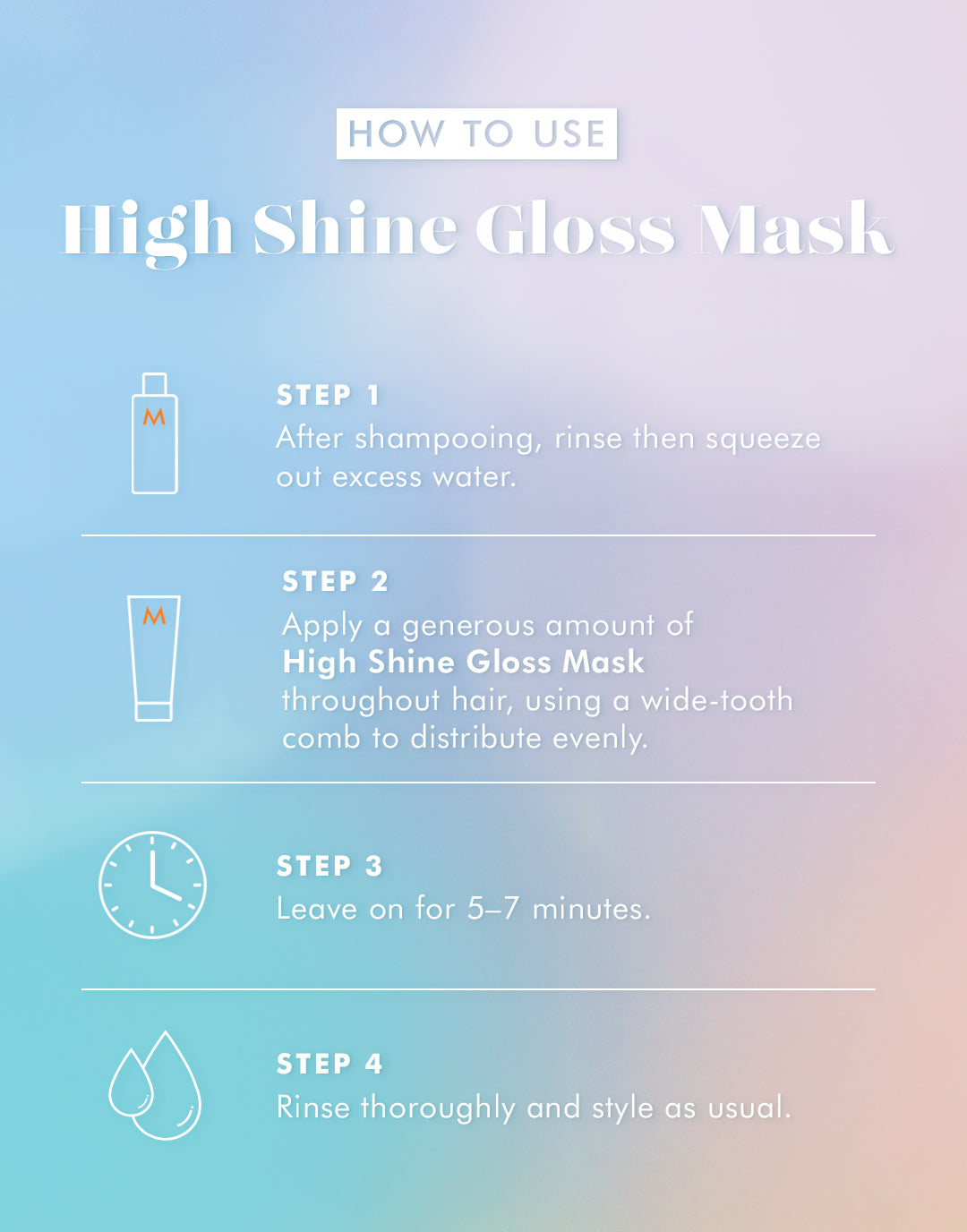 MOROCCANOIL High Shine Gloss Mask 200ml