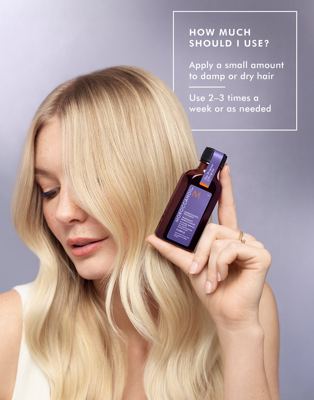 Moroccanoil Σετ περιποίησης και προστασίας για ξανθά μαλλιά