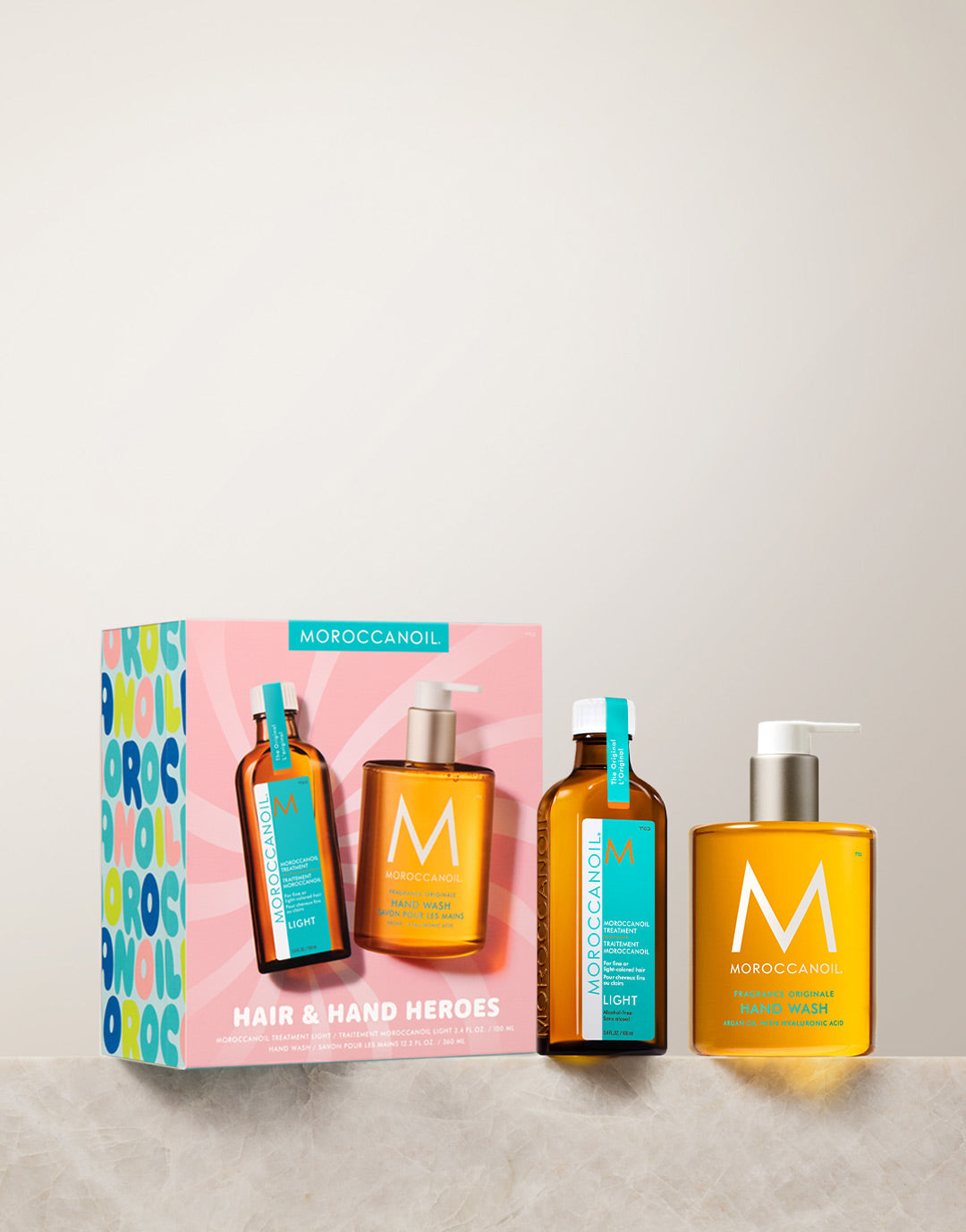 Moroccanoil Hair & Hand Heroes Set – Light