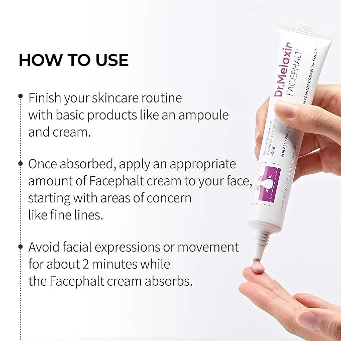 Dr Melaxin Facephalt Tightening Cream 50ml
