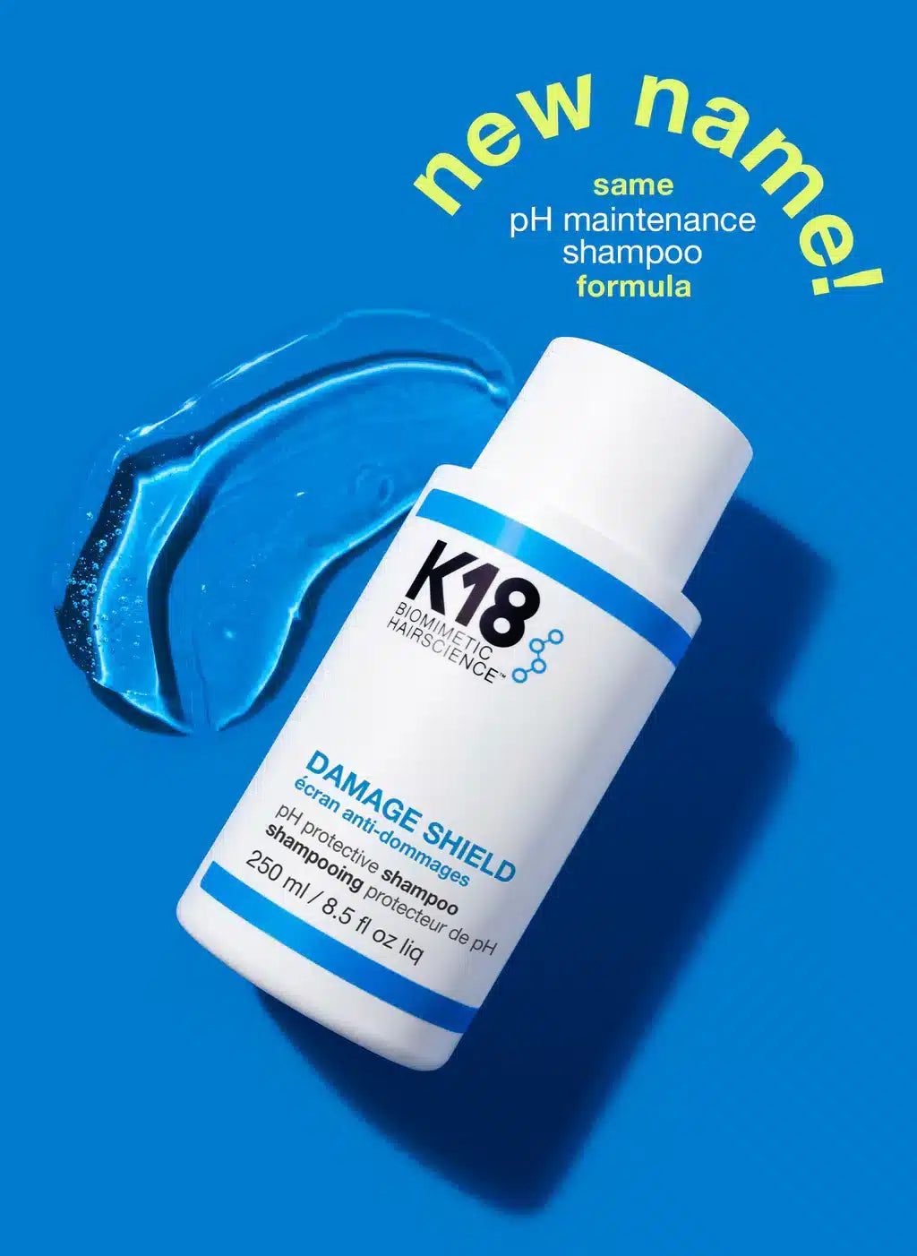 K18 DAMAGE SHIELD pH Protective Shampoo 250ml