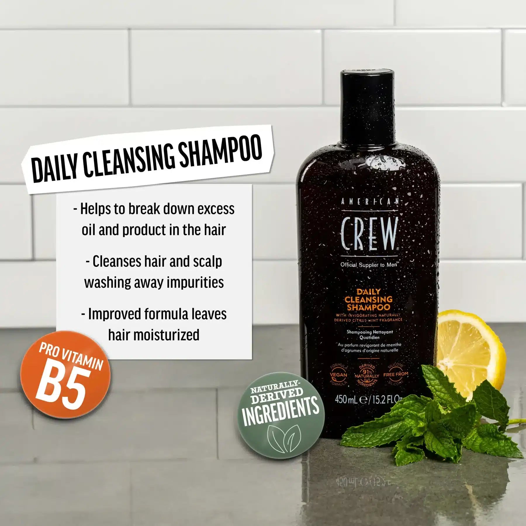 American Crew DAILY Cleansing Shampoo 250ml