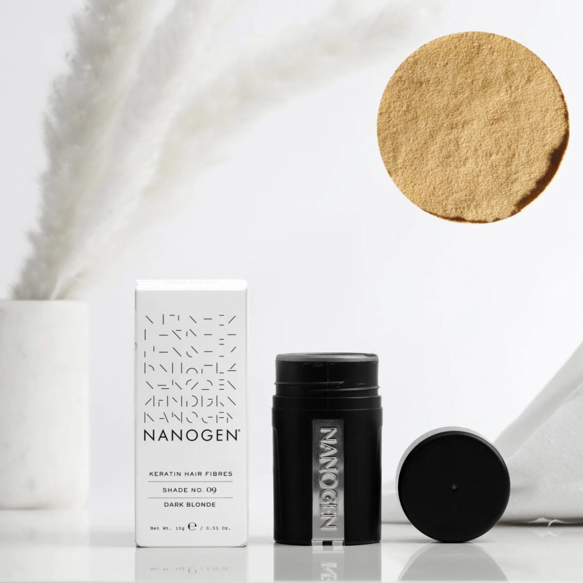 NANOGEN ΙΝΕΣ ΚΕΡΑΤΙΝΗΣ ΓΙΑ ΤΑ ΜΑΛΛΙΑ 15ΓΡ - 09 Σκούρο Ξανθό