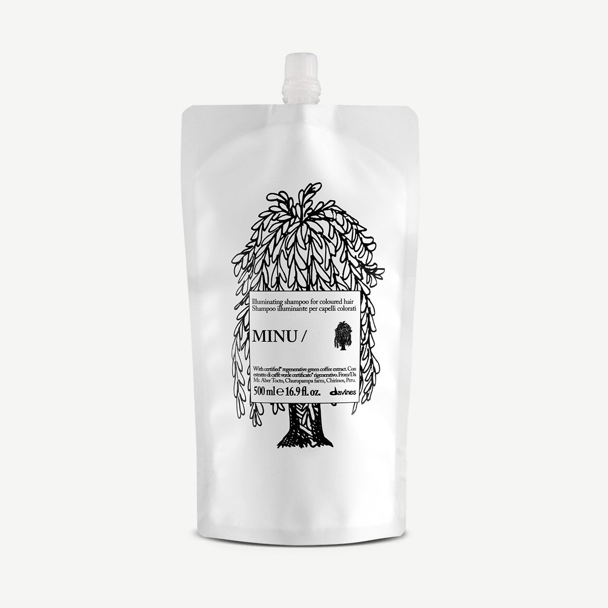 DAVINES Minu Shampoo Refill Pouch 500ml