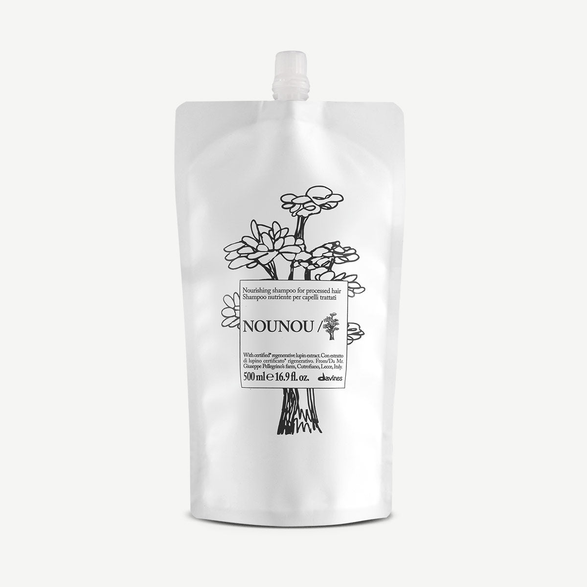 DAVINES Nounou Shampoo Refill Pouch 500ml