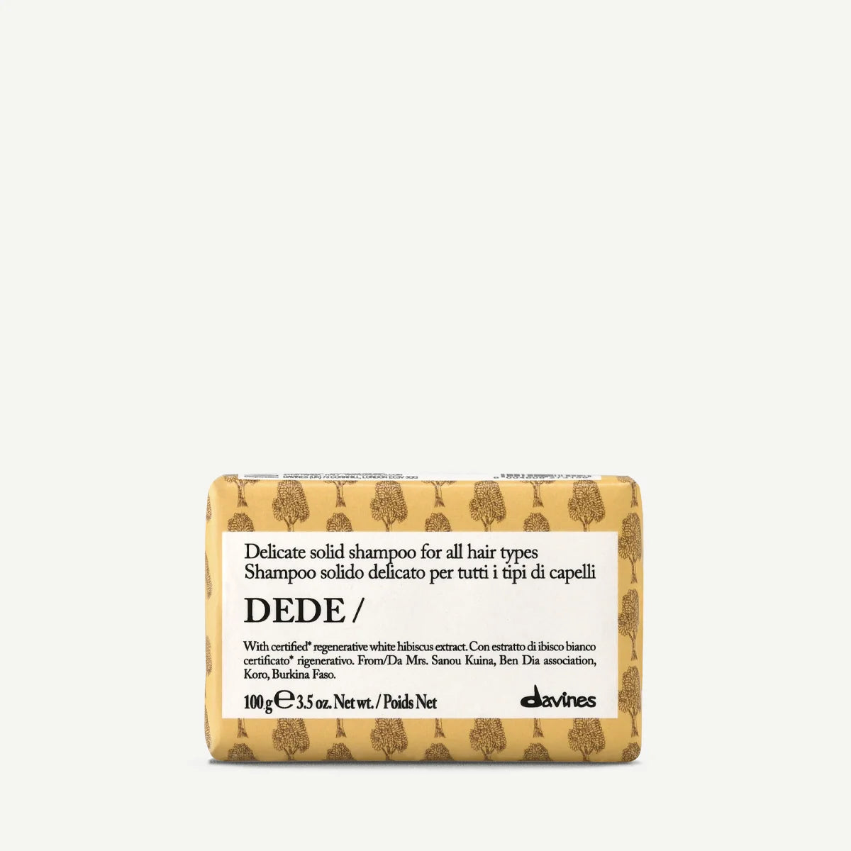 DAVINES DEDE Solid Shampoo 100g