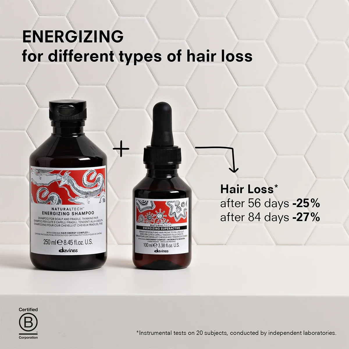 DAVINES Natural Tech Energizing Superactive 100ml - image 2